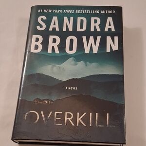 Sandra Brown 'Overkill' Hardcover Book